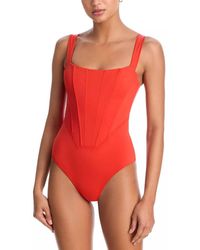 STAUD - Adelaide One Piece Swimsuit - Lyst