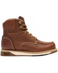 Georgia Boot - Amp Lt Wedge Waterproof Moc-Toe Work Boot - Lyst