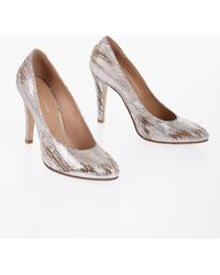 Maison Margiela - Vintage Effect Lurex Pumps - Lyst