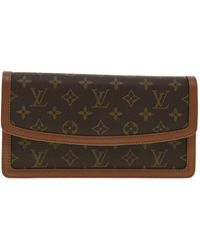 Louis Vuitton Damier Ebene Pochette Saint Paul N41219 Brown Cloth  ref.834101 - Joli Closet