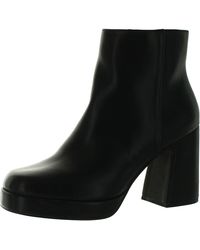 Madden Girl - Activatte Faux Leather Platforms Ankle Boots - Lyst