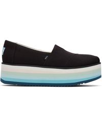 TOMS - Eco-Friendly Alpargata Platform Espadrille For Sustainable Fashion - Lyst