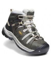Keen - Flint Ii Mid Steel Toe Waterproof Boots - Lyst
