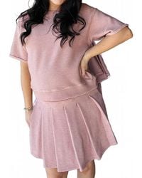 Wishlist - Pleated Mini Skort - Lyst