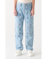 Dex - High Waist Utility Jeans - Lyst