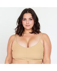 Calypsa - Plus Adjustable Strap Clasp Swim Bra - Lyst