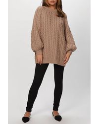 Mr. Mittens - Chunky Cable Jumper - Lyst