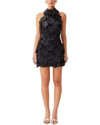 Elliatt - Cherry Blossom Mini Dress - Lyst