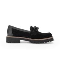 Gabor - 75.240.17 Suede Slip On Loafers - Lyst