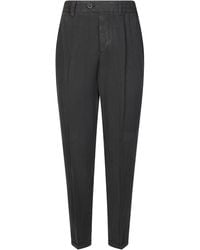 PT01 - Matte Finish Tapered Carrot Pants - Lyst