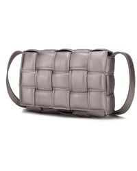 MKF - Ginger Woven Vegan Leather 's Shoulder Bag - Lyst
