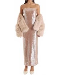 4th & Reckless - Norma Sequin Maxi Dress - Lyst