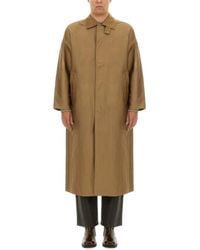 sunflower - Relaxed Silhouette Long Coat With Design - Lyst
