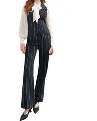 Iris Setlakwe - Pinstripe Flared Pants - Lyst