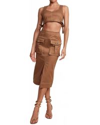 Hevron - Kelly Midi Skirt - Lyst