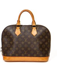 Louis Vuitton Alma Handbag Limited Edition Time Trunk Canvas PM at 1stDibs