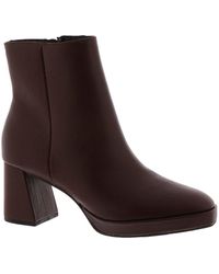 Chinese Laundry - Dodger Faux Leather Zip Up Ankle Boots - Lyst