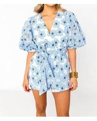 BuddyLove - Lagoon Romper - Lyst