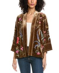 Johnny Was - Mayra Silk-Blend Kimono - Lyst