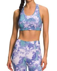 The North Face - Printed Midline Bra - Lyst