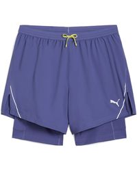 PUMA - Everyday Running Ultraweave 2-In-1 5" Shorts - Lyst