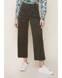 Renuar - Cropped Wide Leg Pant - Lyst