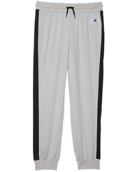 Converse - Girls Wordmark Satin Track Pants Mouse Drawstring Waist Jogger Red480 - Lyst