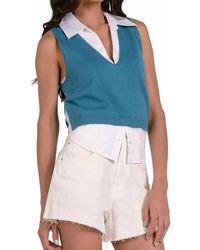 Elan - Vnk Layered Sweater - Lyst