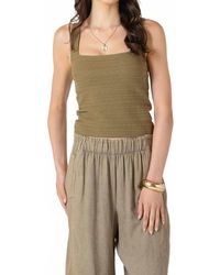 Dex Clothing - Square Neck Knit Tank Top - Lyst