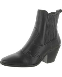 Dolce Vita - Ballad Faux Leather Ankle Boot Cowboy - Lyst