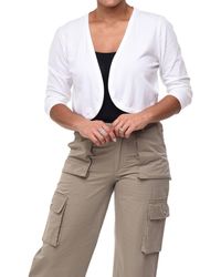Tulip Clothing - 3/4 Sleeves Shrug - Lyst