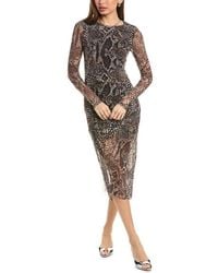 AllSaints - Nora Waimea Mini Dress - Lyst