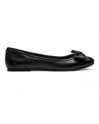 Windsor Smith - Leather Flat Shoes With Bow - Lyst
