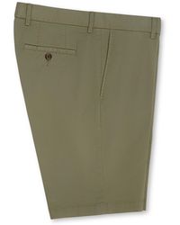 Scott Barber - Microsanded Stretch Twill Short, Sage - Lyst