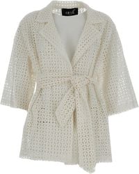 Irie - Structured Jacket With Front Zipper Closure - Lyst