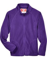 Team 365 - Youth Campus Microfleece Jacket - Lyst