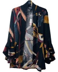 FRANK LYMAN - Ruffle Bell Sleeves Pull On Jacket - Lyst