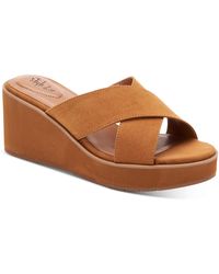 Style & Co. - Valtcho Comfort Insole Strappy Wedge Heels - Lyst