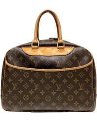 Louis Vuitton - Deauville Canvas Handbag (pre-owned) - Lyst