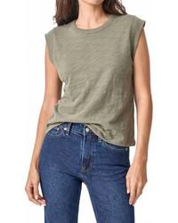 Lilla P - Cap Sleeve Tank Top - Lyst