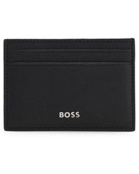 BOSS - Money Clip And Card Holder With Logo Lettering - Lyst