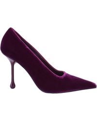 Jimmy Choo - Ixia 95 Pointed-Toe Velvet Pumps - Lyst