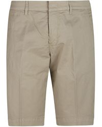 Fay - Slim-Fit Stretch Cotton Chino Shorts - Lyst