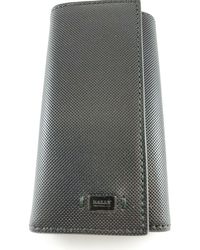 Bally - Maltos 6218440 Black Leather Key Case Wallet - Lyst