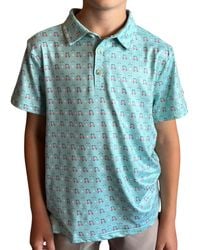 Burlebo - Youth Boys Performance Polo Shirt - Lyst