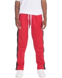 TRUEDAMES - Snap Button Track Pants - Lyst