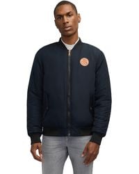 Scotch & Soda - Evlon Reversible Varsity Bomber Jacket - Lyst