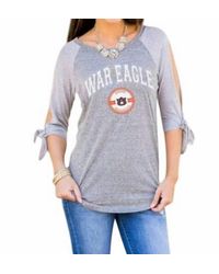 Gameday Couture - Auburn University Playing For Keeps Top - Lyst