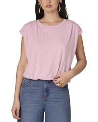 Wit & Wisdom - Bubble Hem Knit Top - Lyst