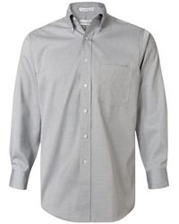 Van Heusen - Non-iron Pinpoint Oxford Shirt - Lyst